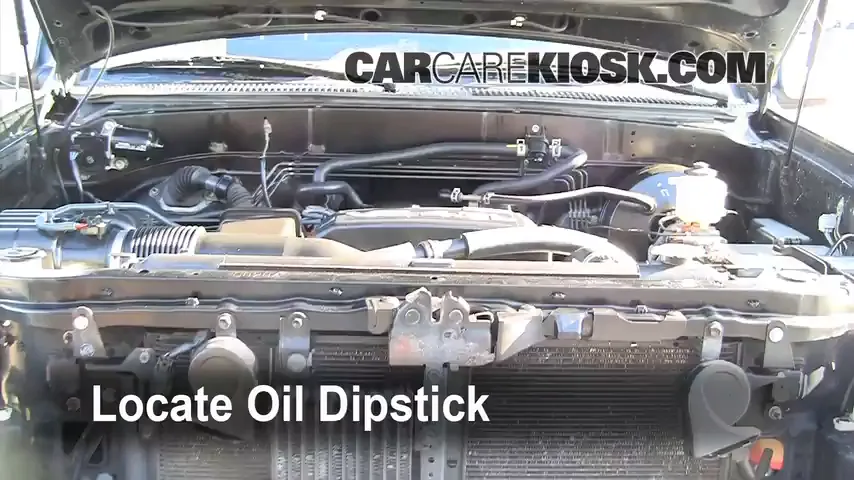 2006 Toyota Tundra SR5 4.7L V8 Crew Cab Pickup Oil Check Oil Level